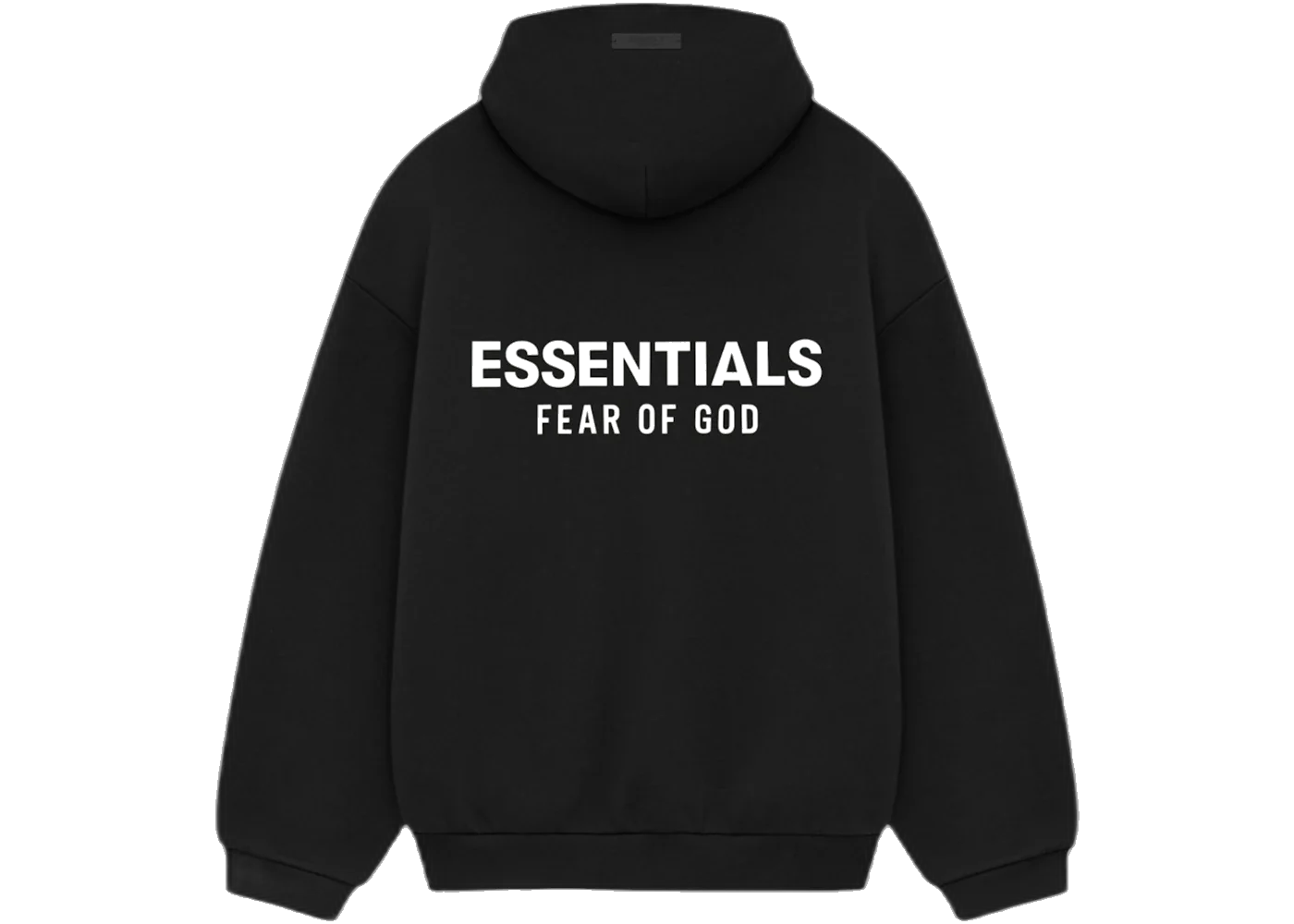 Fear of God Essentials Fleece Hoodie (FW24) Black