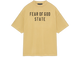 Fear of God Essentials Heavy Crewneck T-Shirt Amber