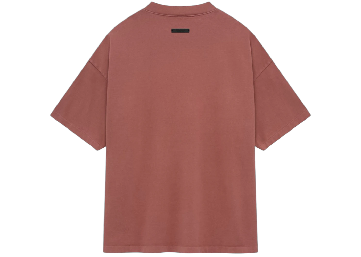 Fear of God Essentials Heavy Crewneck T-Shirt Crimson