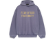 Fear of God Essentials Heavy Fleece Hoodie Lavender