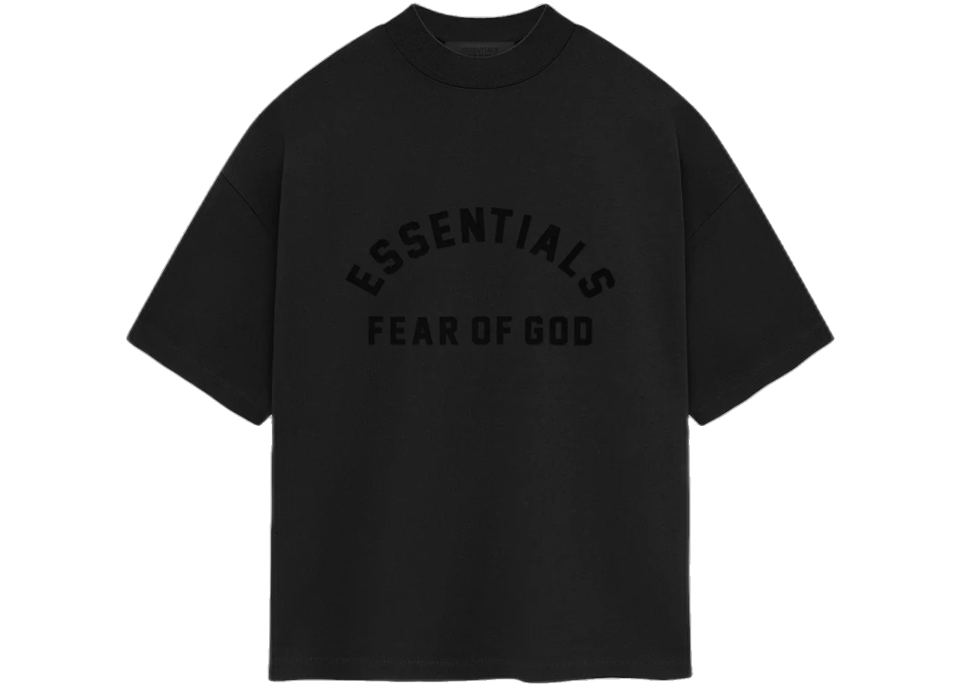Fear of God Essentials Heavy Jersey Crewneck Tee Jet Black