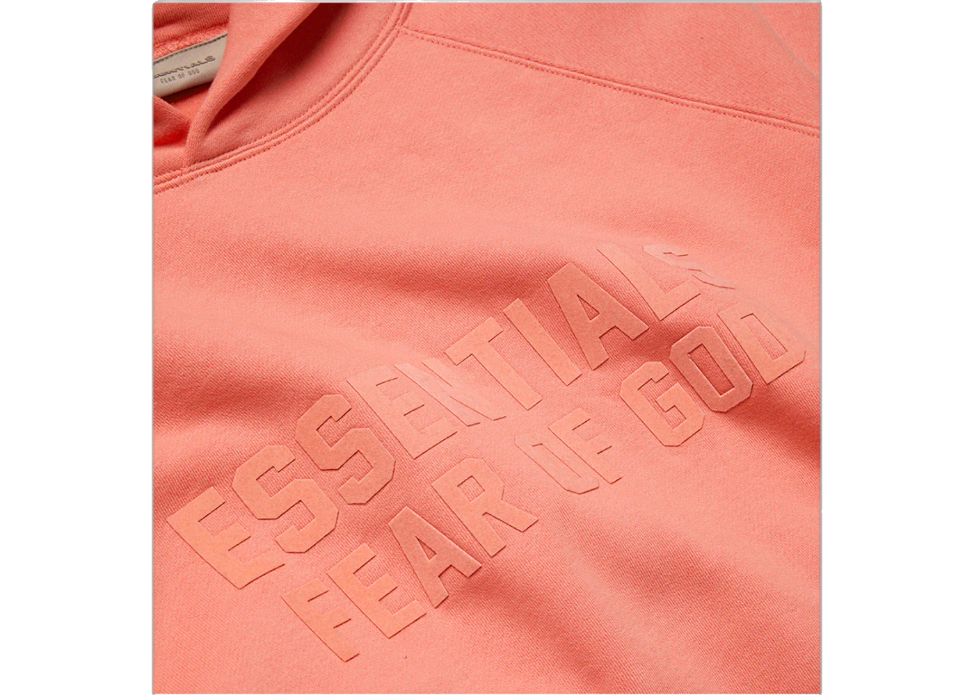 Fear of God Essentials Hoodie Coral