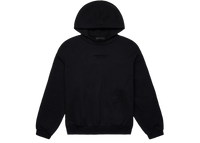 Fear of God Essentials Hoodie Jet Black Small Logo