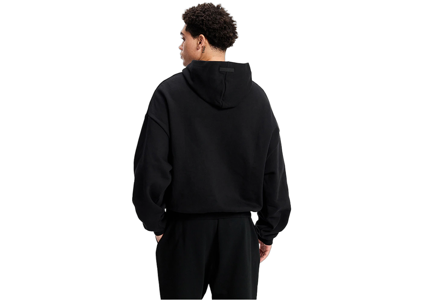Fear of God Essentials Hoodie Jet Black, Jet Black (192BT232050F)