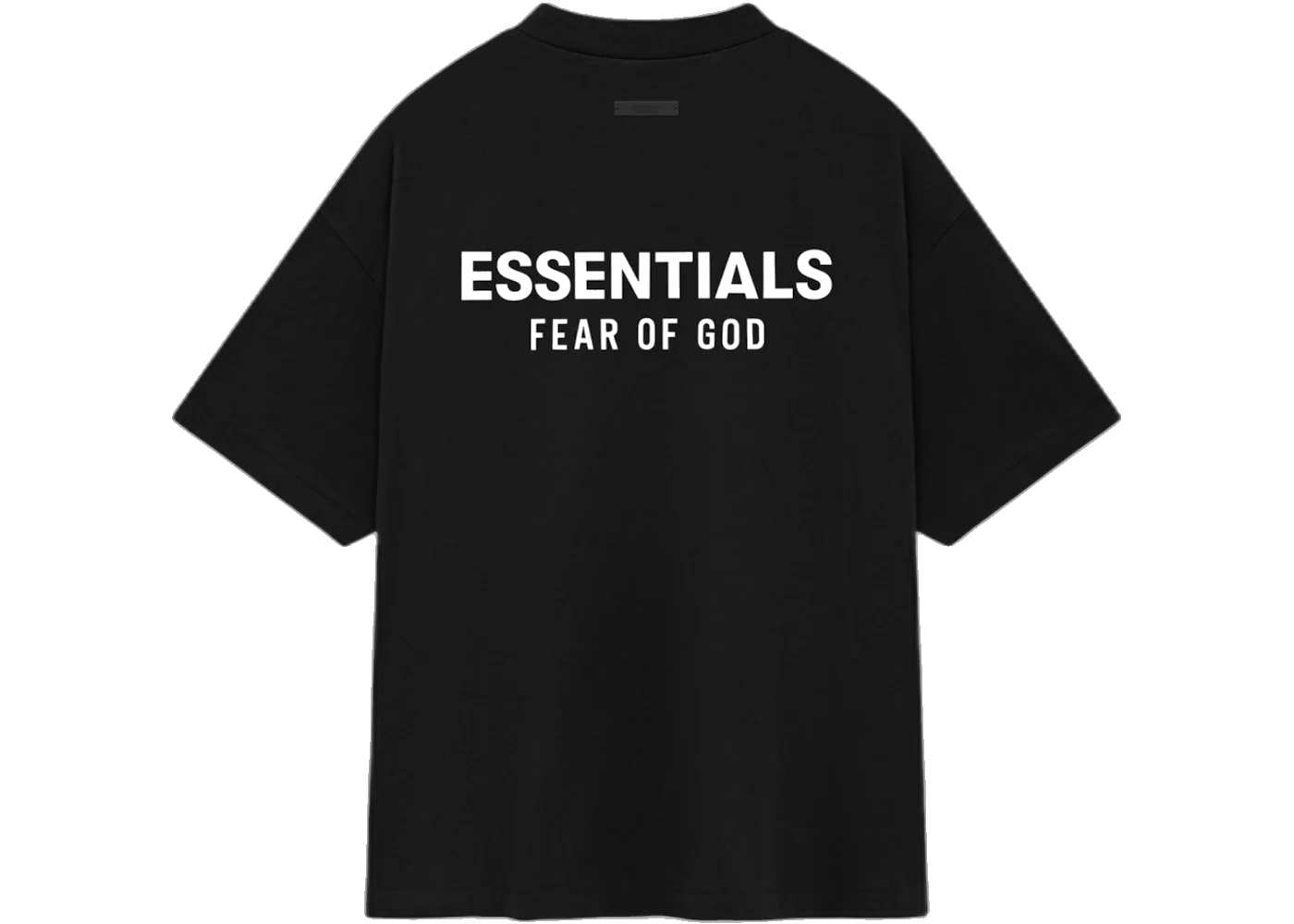 Fear of God Essentials Jersey Crewneck T-Shirt Black
