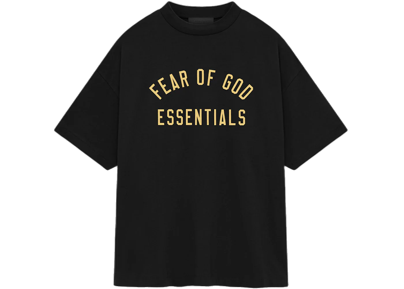 Fear of God Essentials Jersey Crewneck Tee Black