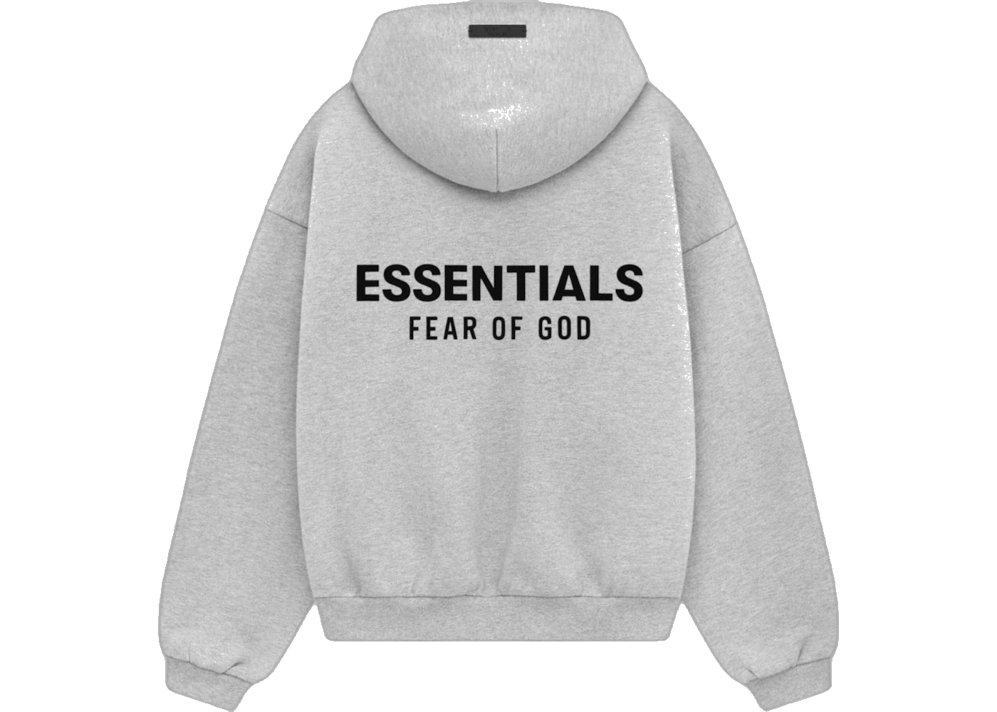 Fear of God Essentials Kids Fleece Hoodie Light Heather Gray