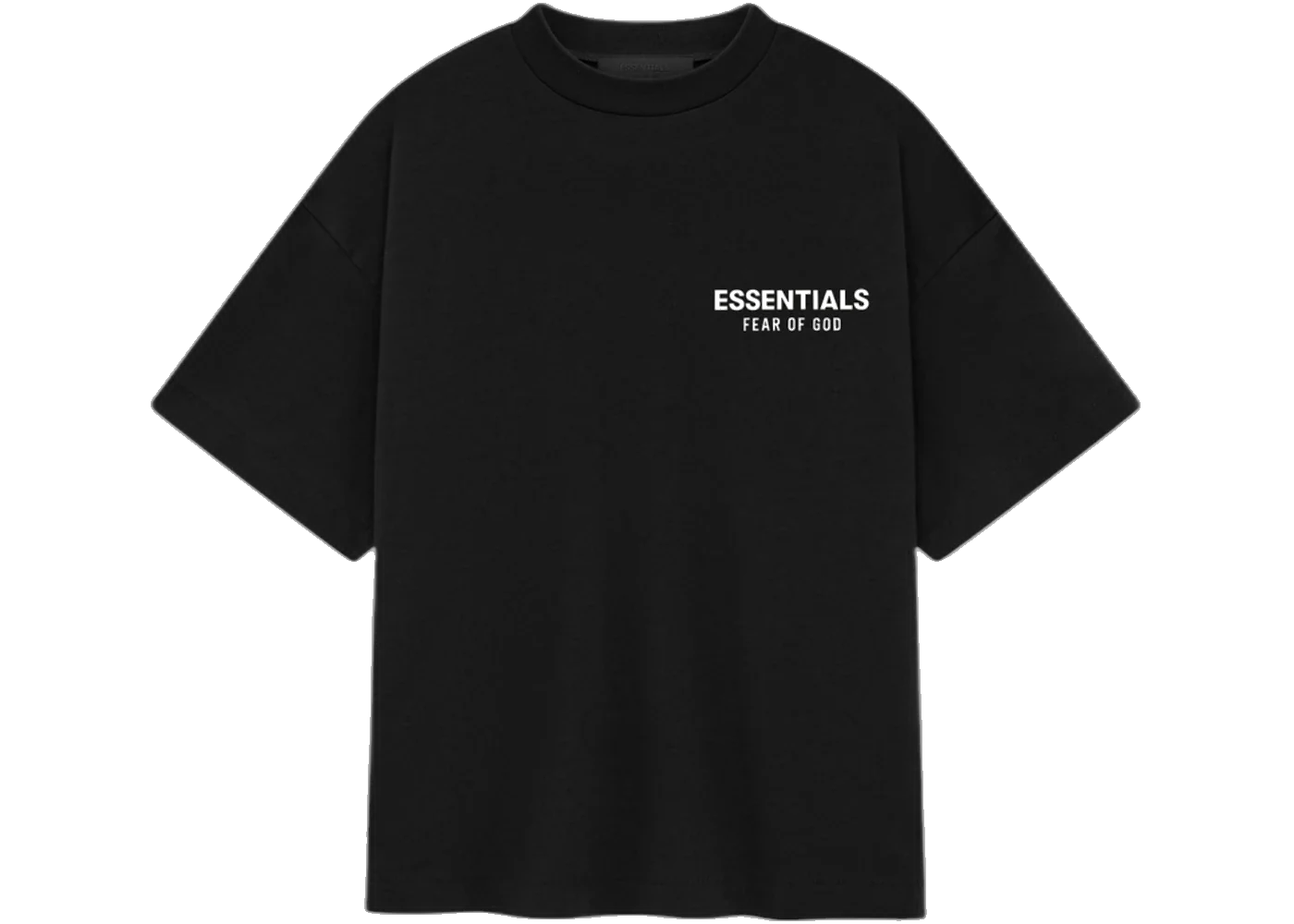Fear of God Essentials Kids Jersey Crewneck Tee (FW24) Black