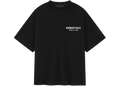 Fear of God Essentials Kids Jersey Crewneck T-Shirt (FW24) Black