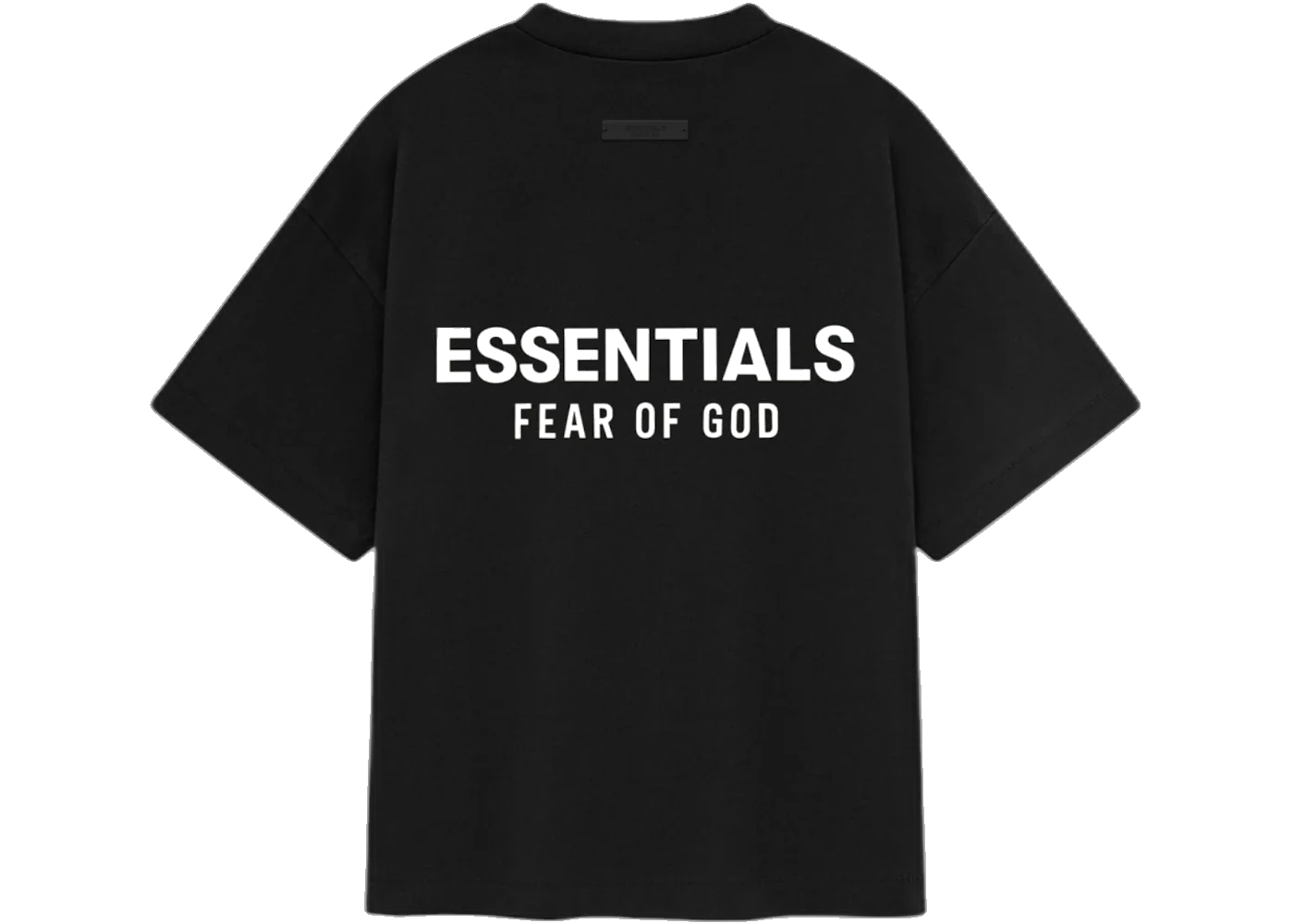 Fear of God Essentials Kids Jersey Crewneck Tee (FW24) Black