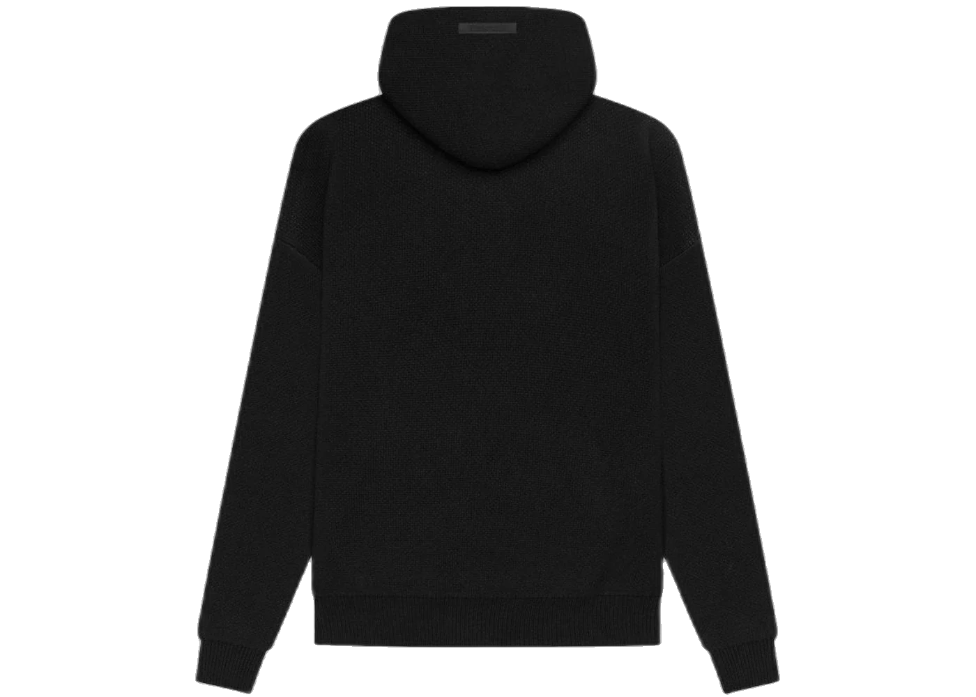 Fear of God Essentials Knit Pullover Hoodie (SS21) Black