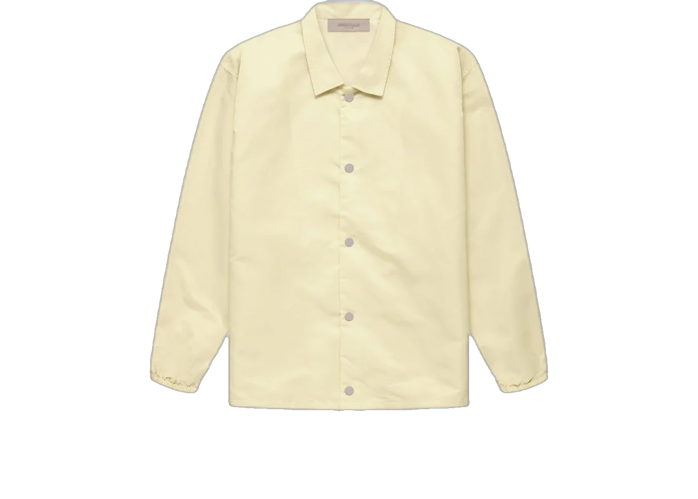 Fear of God Essentials Nylon Coaches Jacket Canary