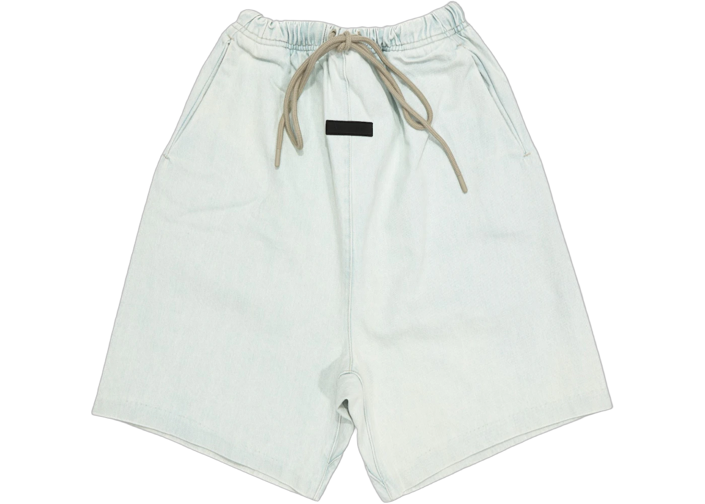 Fear of God Essentials Relaxed Short Light Wash Denim