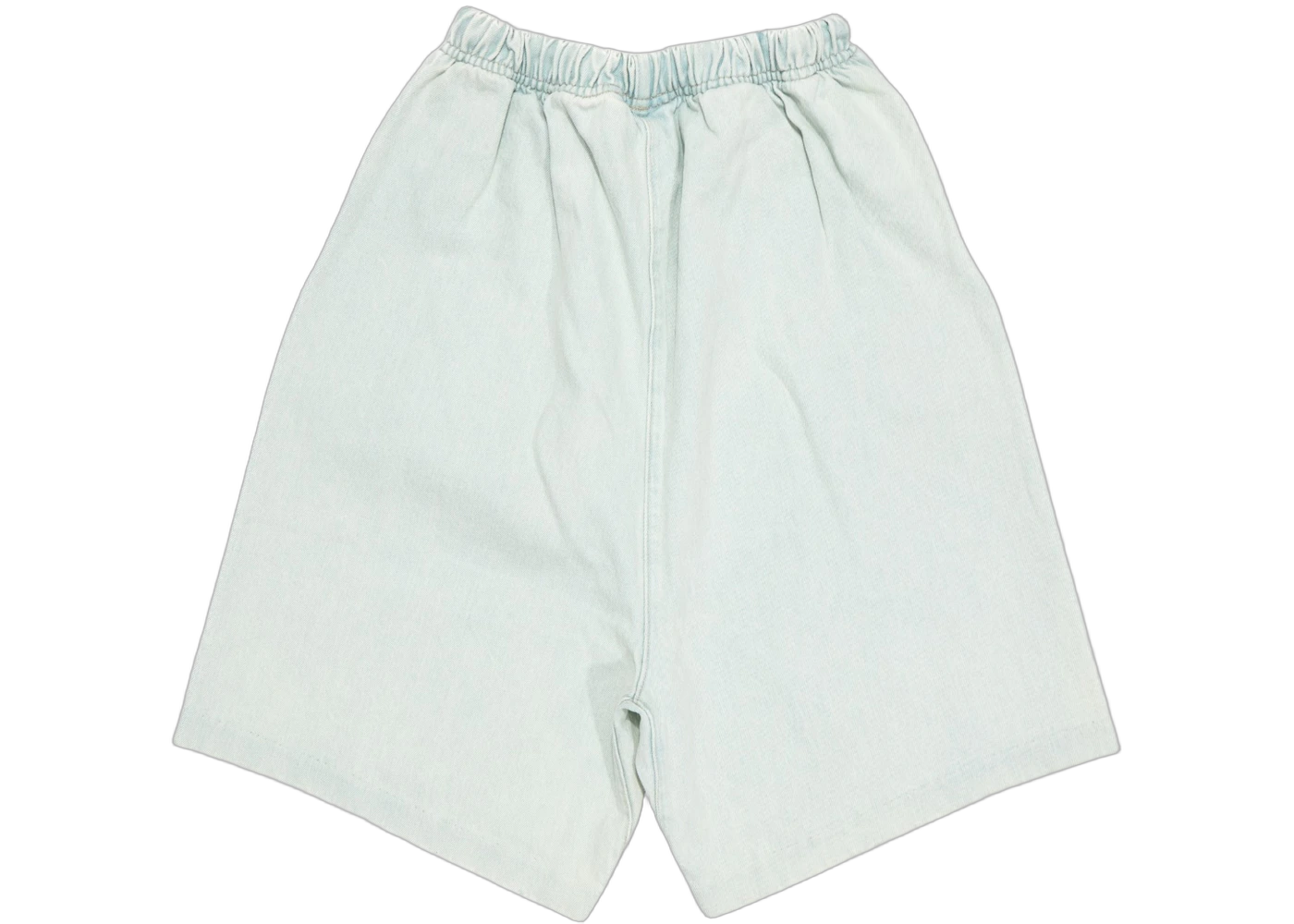 Fear of God Essentials Relaxed Short Light Wash Denim