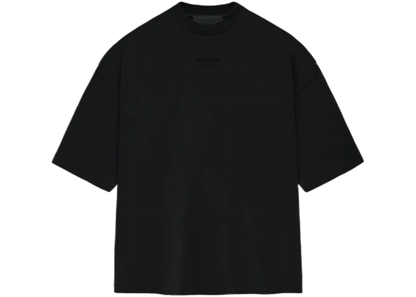 Fear of God Essentials Small Logo Tee Jet Black