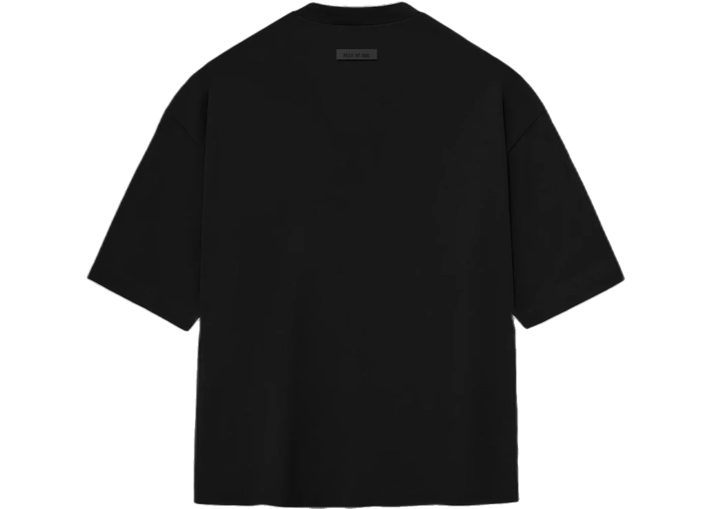 Fear of God Essentials Small Logo Tee Jet Black