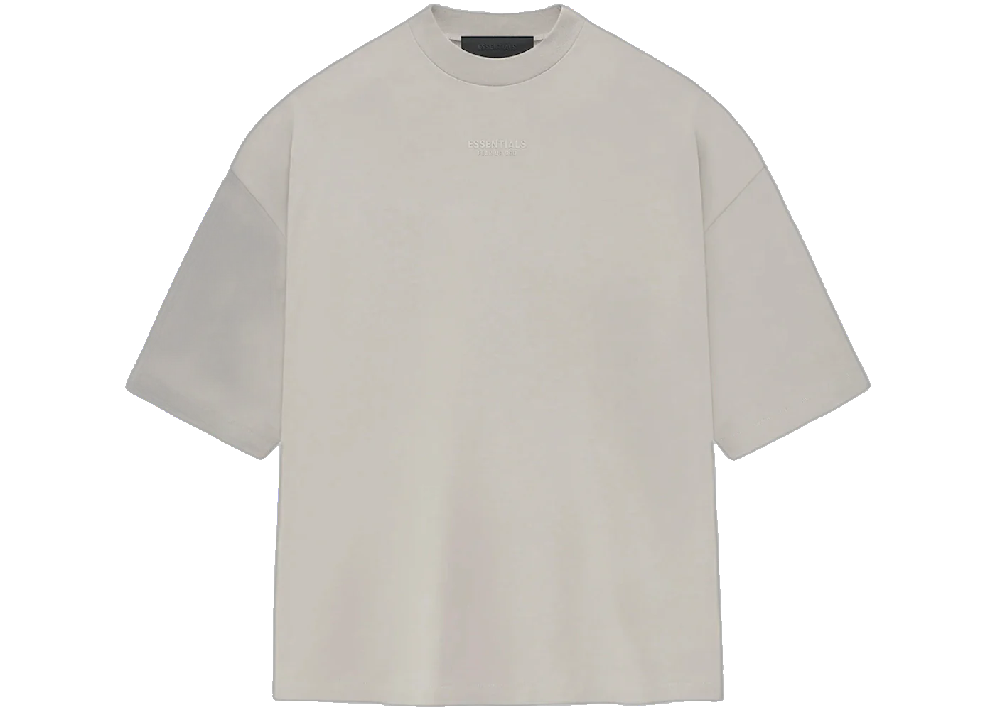 Fear of God Essentials Tee Silver Cloud