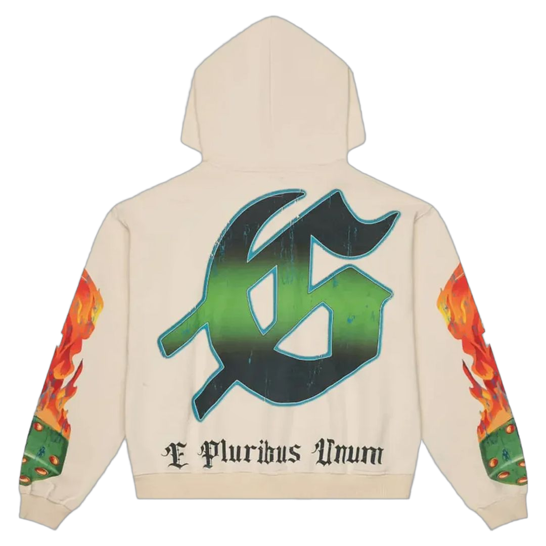 Godspeed Lifes A Gamble Hoodie Bone