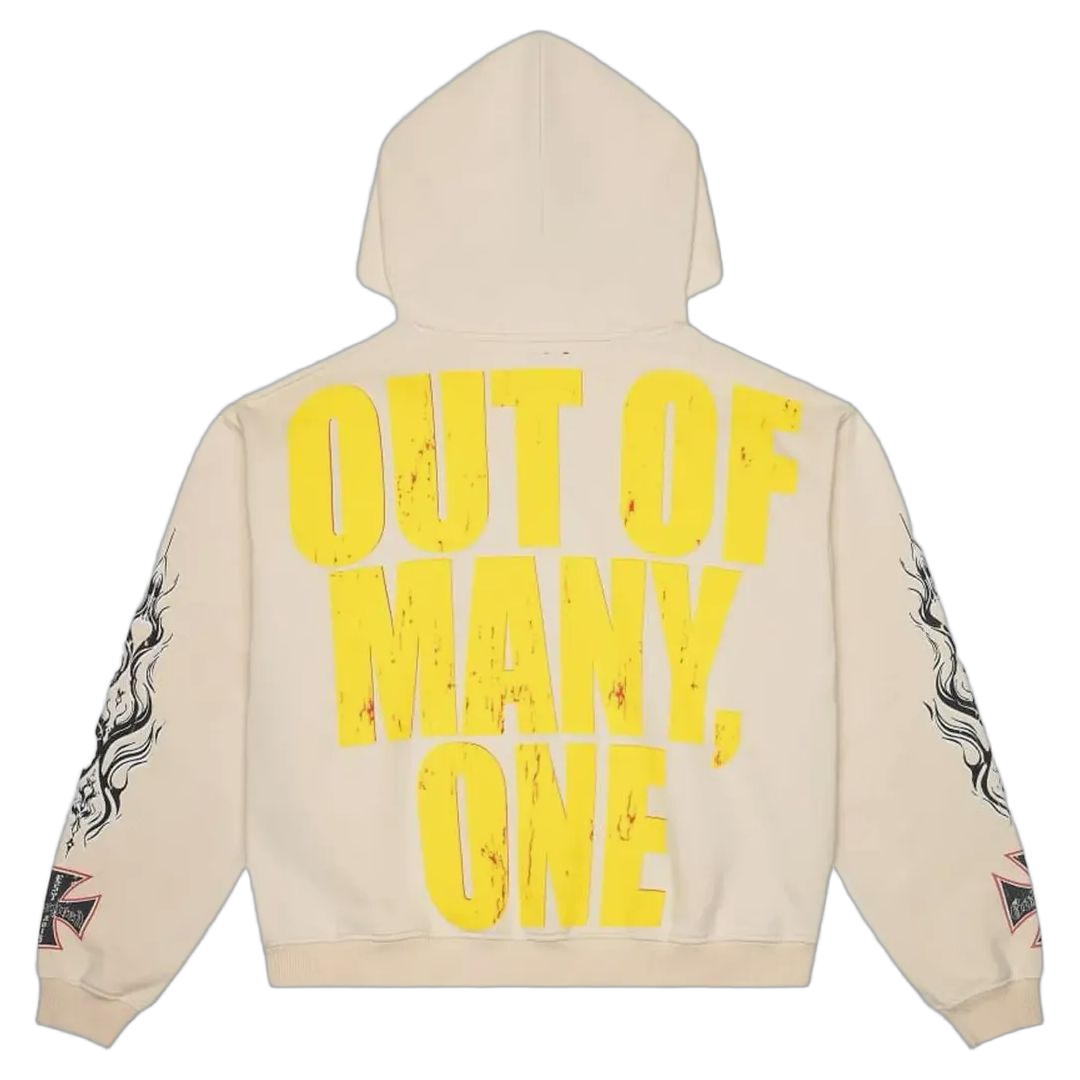 Godspeed Long Lonely Road Hoodie Bone