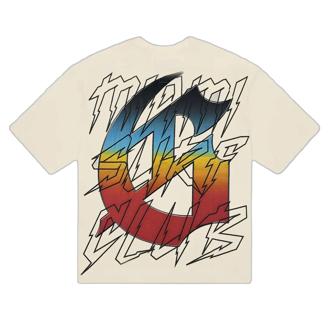 Godspeed Miami Surf Club T-Shirt Cream