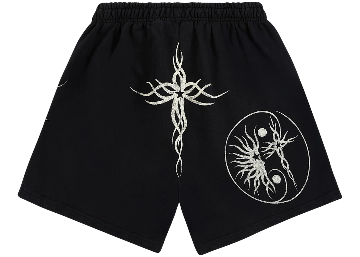 Hellstar Flame Yang Short Black
