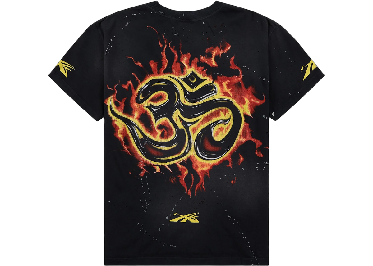 Hellstar Inner Peace Skeleton T-Shirt Black