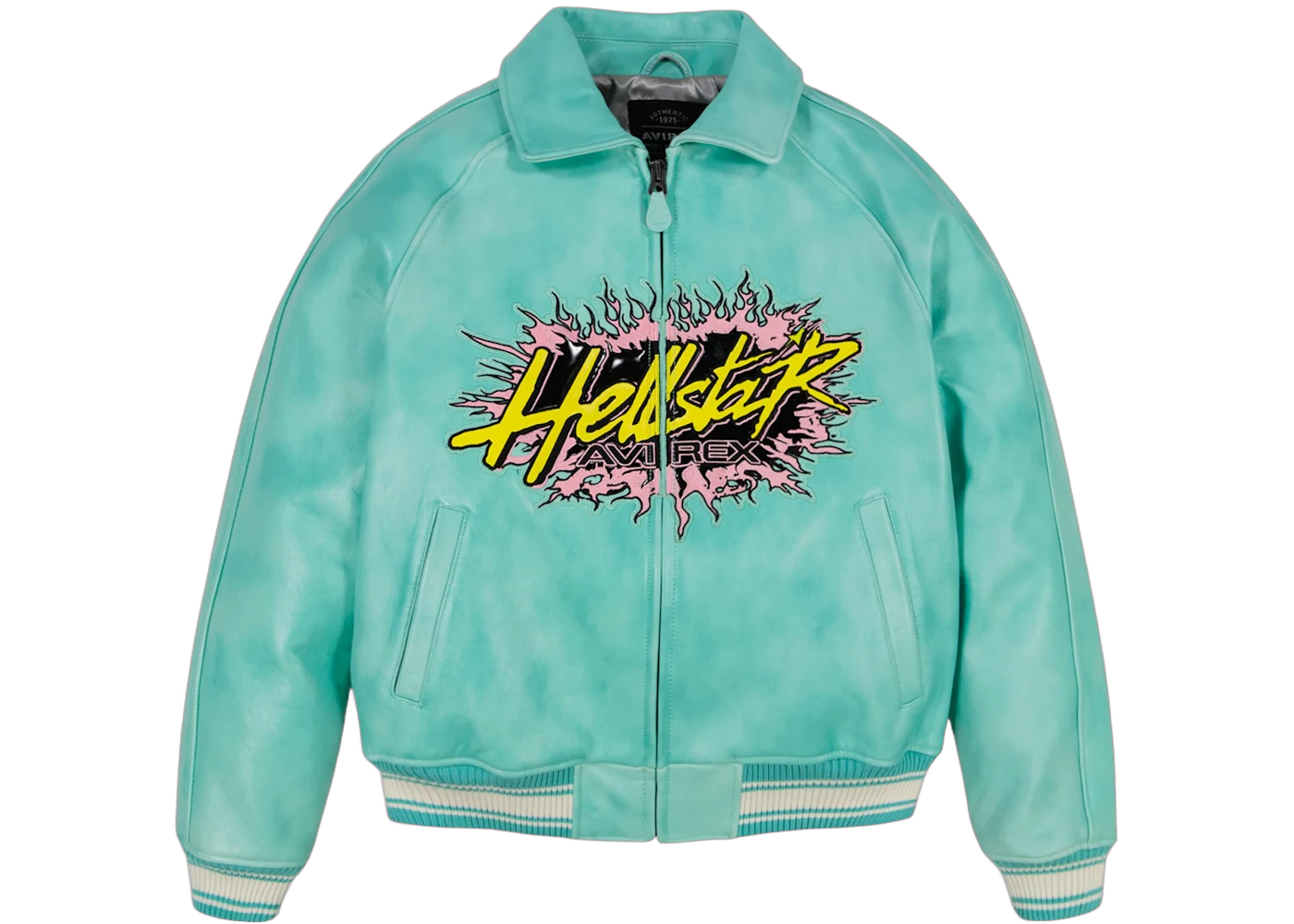 Hellstar x Avirex Jacket Turquoise