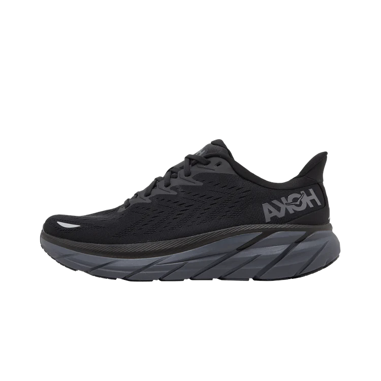 Hoka One One Clifton 8 Black, Black/Black (1119393-BBLC)