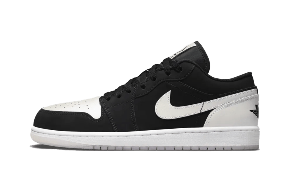 Air Jordan 1 Low Diamond Shorts, Black/Multi-Color/White/Black (DH6931-001)