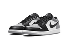 Air Jordan 1 Low Shadow Toe, Light Smoke Grey/Black-White (553558-052 / 553560-052)