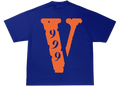 Juice Wrld x Vlone 999 Tee Blue