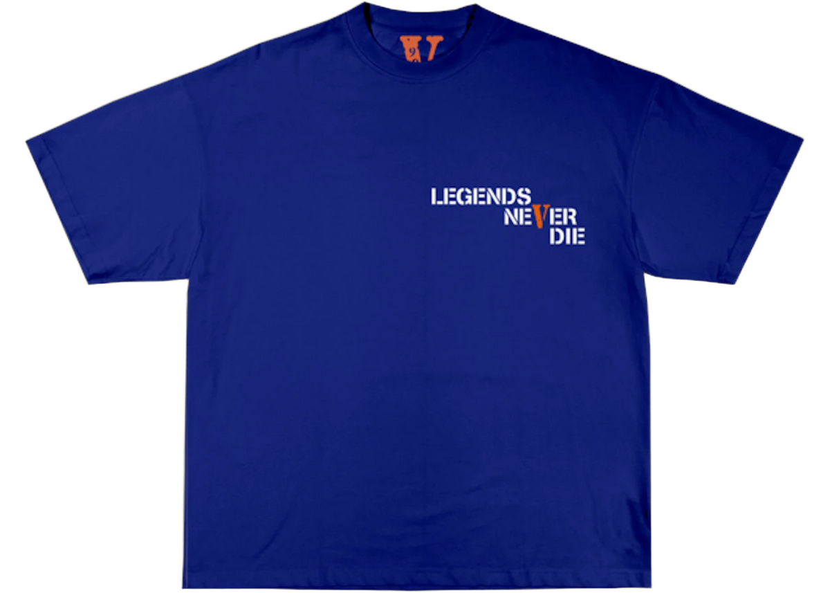 Juice Wrld x Vlone 999 T-Shirt Blue