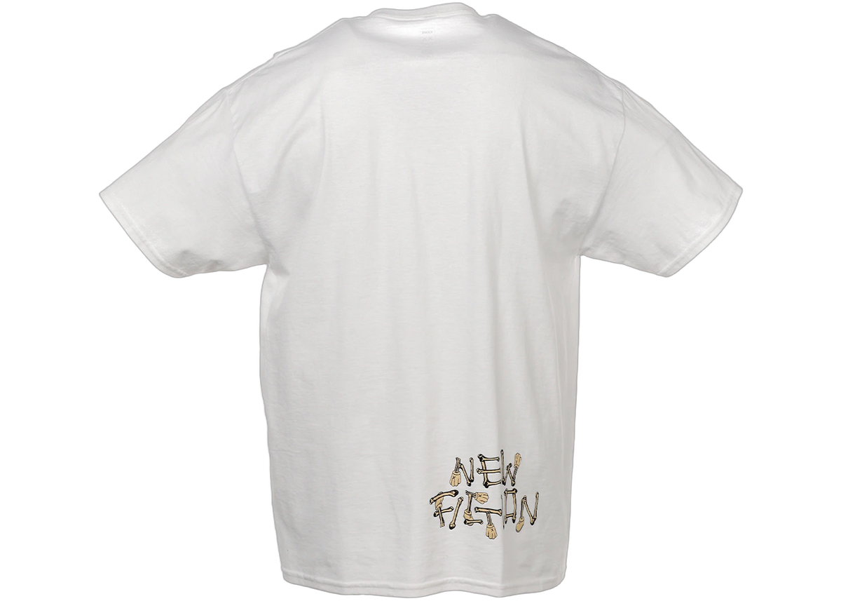 KAWS SKELETON NEW FICTION T-shirt Bone