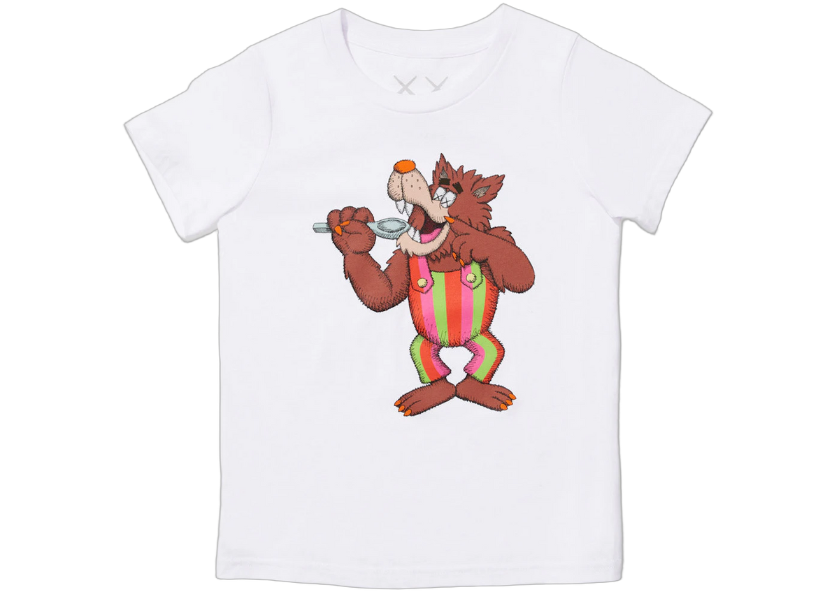 KAWS x Monsters Frute Brute Kids T-shirt White