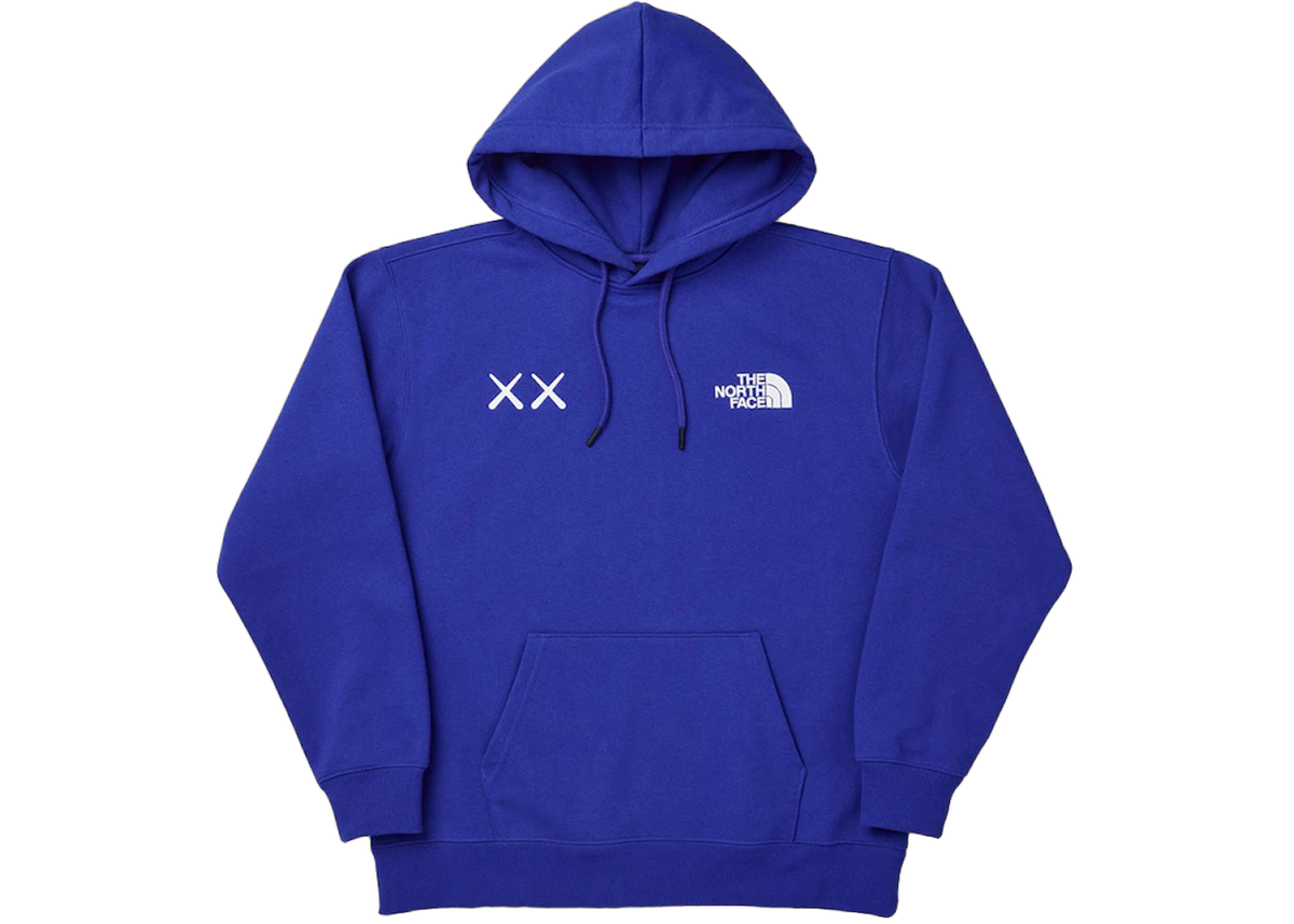 KAWS x The North Face Popover Hoodie Bolt Blue