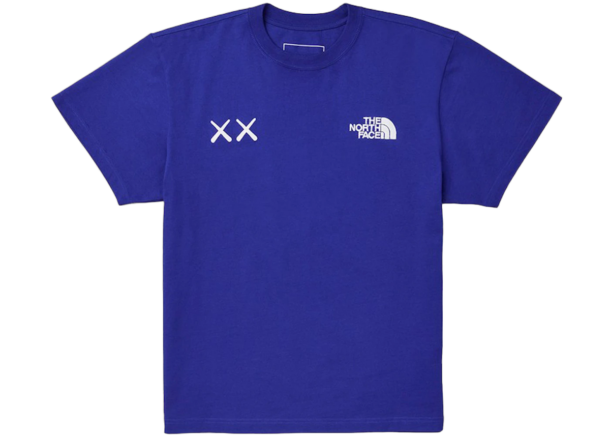 KAWS x The North Face T-Shirt Bolt Blue