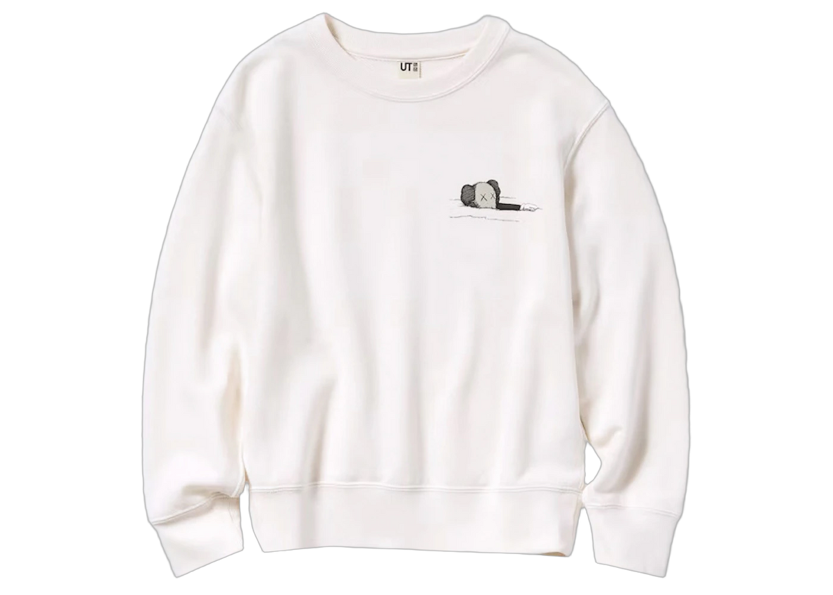 KAWS x Uniqlo Kids Longsleeve Sweatshirt (US Sizing) Off White