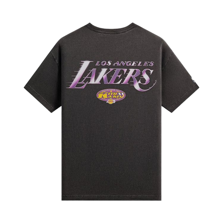 Kith For NBA All-Star Los Angeles Lakers Shattered Backboard Vintage T-Shirt Black