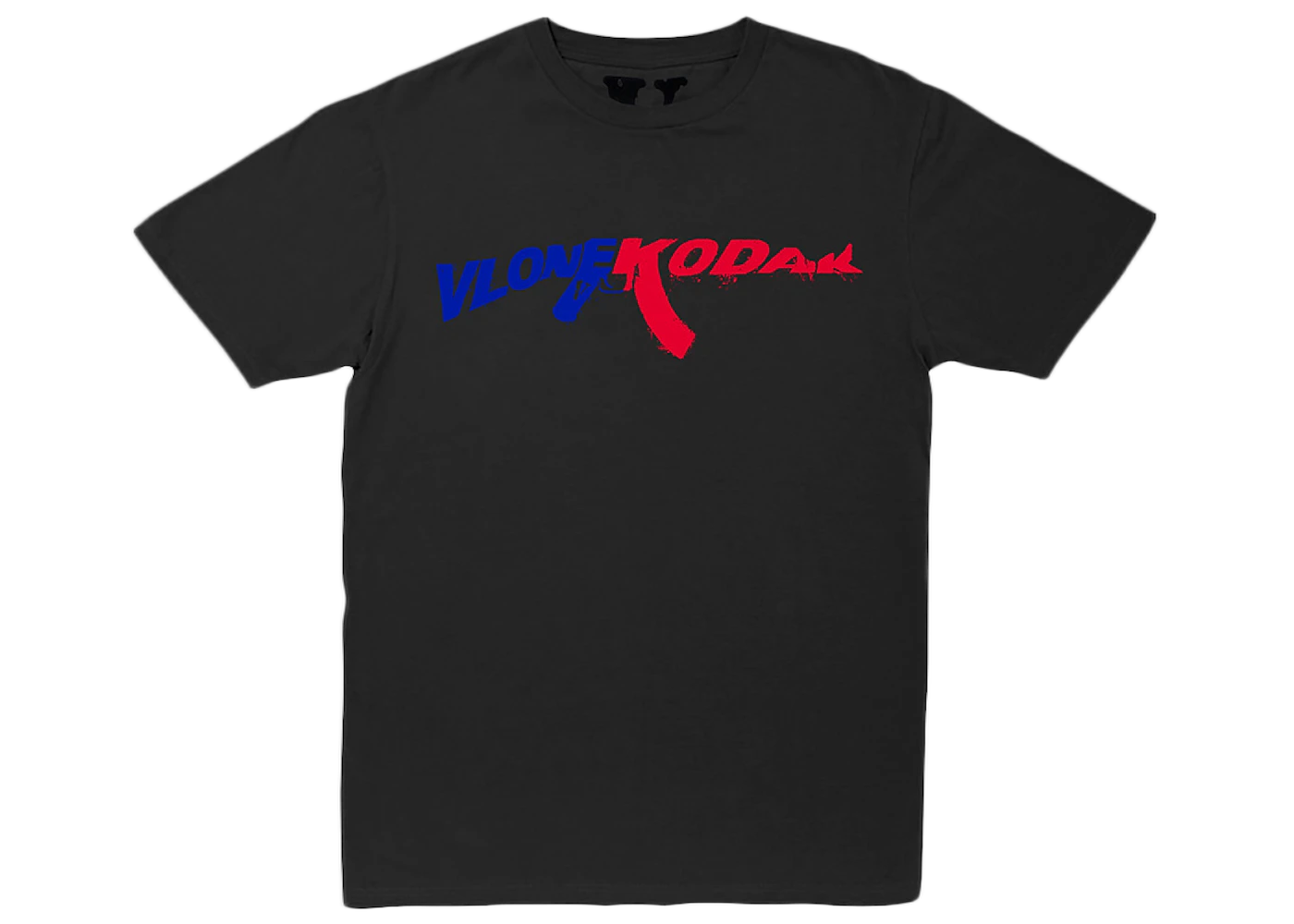 Kodak Black x Vlone 47 T-shirt Black