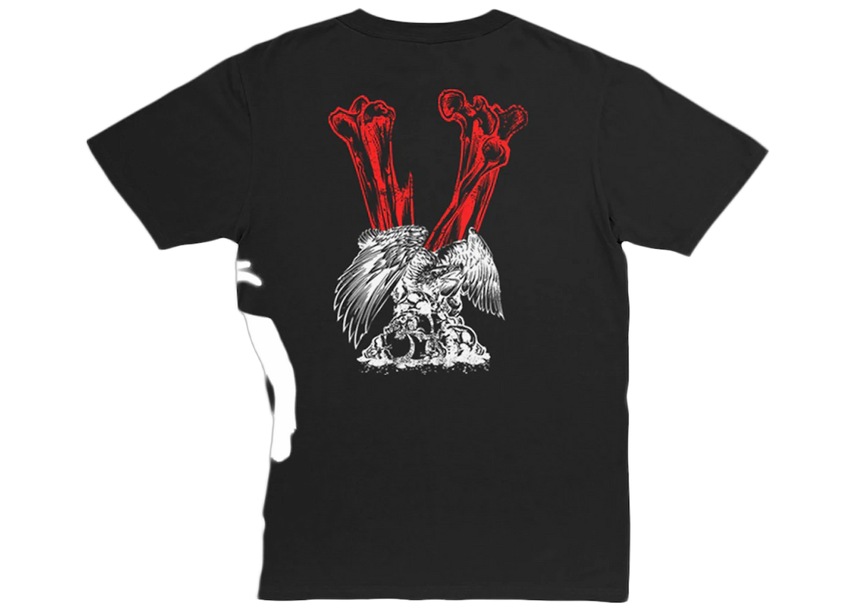 Kodak Black x Vlone Vulture T-shirt Black