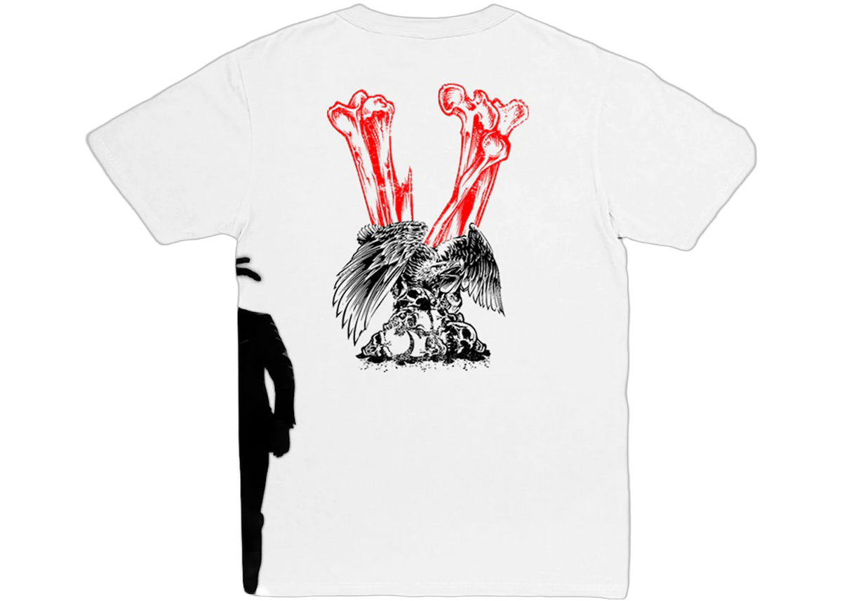 Kodak Black x Vlone Vulture T-shirt White