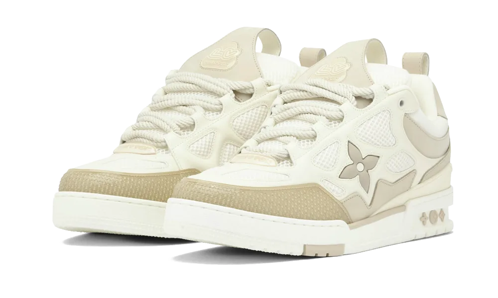 Louis Vuitton LV Skate Sneaker Beige White