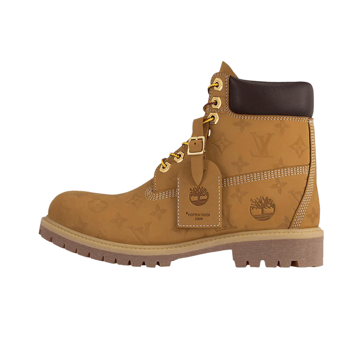 Louis Vuitton Timberland 6" Ankle Boot Wheat Monogram, Wheat (1AD72X)