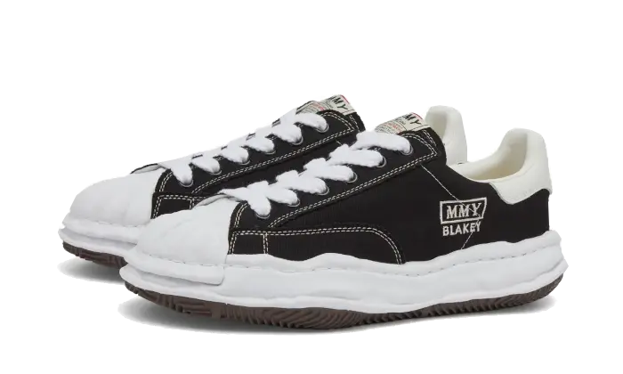Maison Mihara Yasuhiro Blakey OG Sole Canvas Low White Black