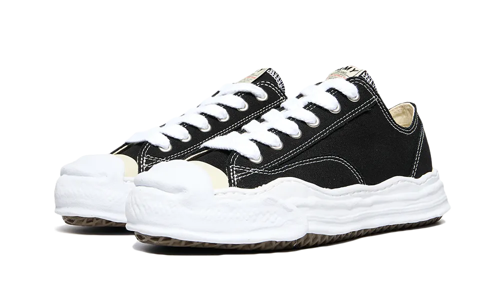 Maison Mihara Yasuhiro Hank OG Sole Canvas Low Black