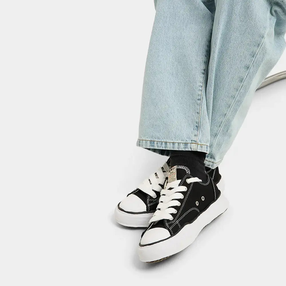 Maison Mihara Yasuhiro Hank OG Sole Canvas Low Black