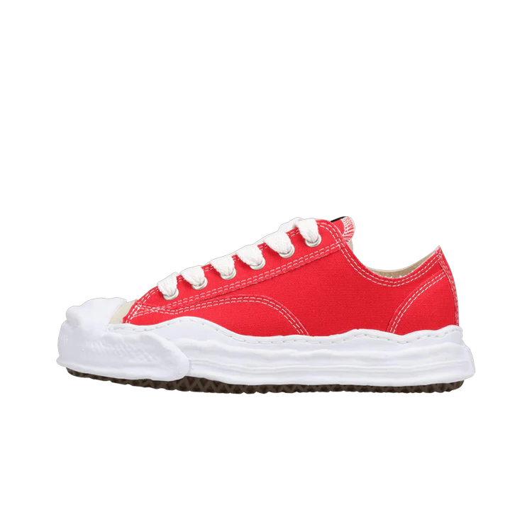 Maison Mihara Yasuhiro Hank OG Sole Canvas Low Red, Red (A05FW702-RED)