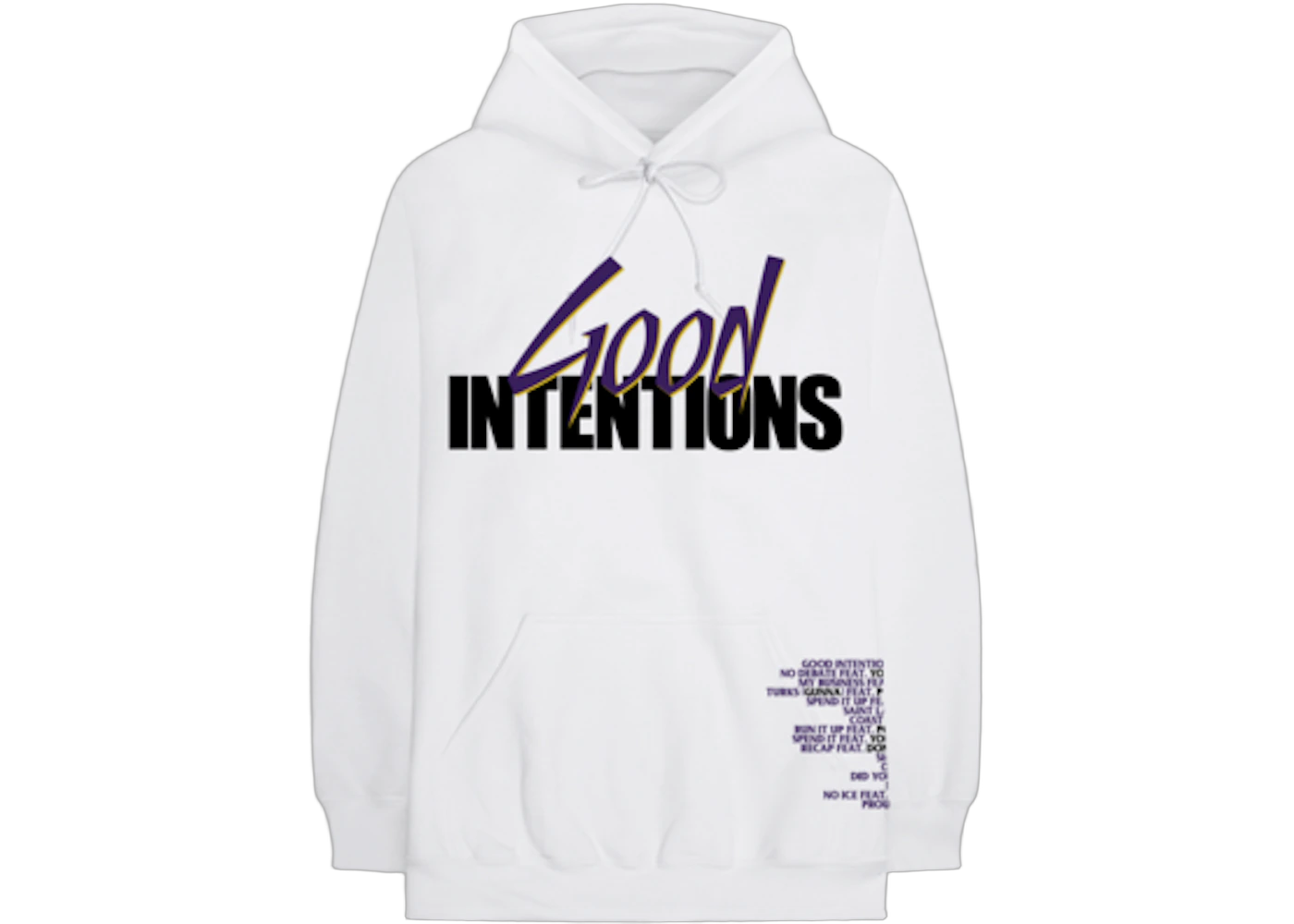 Nav x Vlone Doves Hoodie White