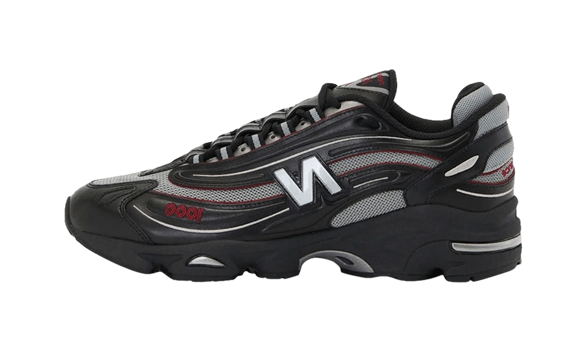 New Balance 1000 Black Grey Red
