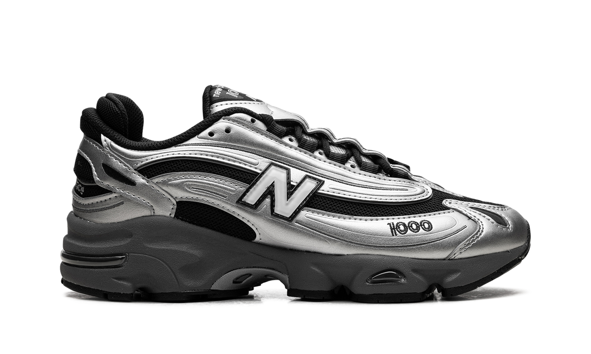 New Balance 1000 Black Silver Metallic